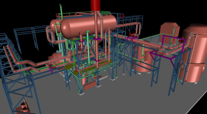 TB Schatz Engineering Dampf- und Wasserkreislauf - Dampftrommel