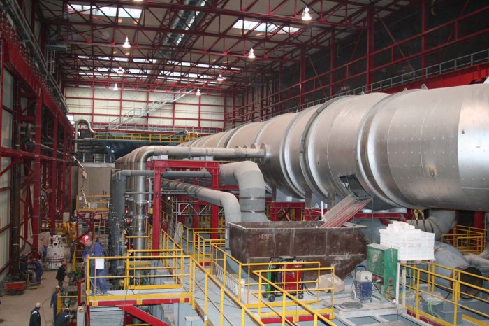 Walking beam furnace