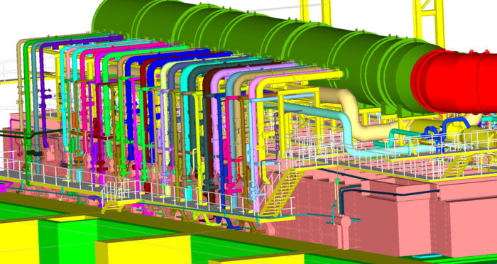 Walking beam furnace