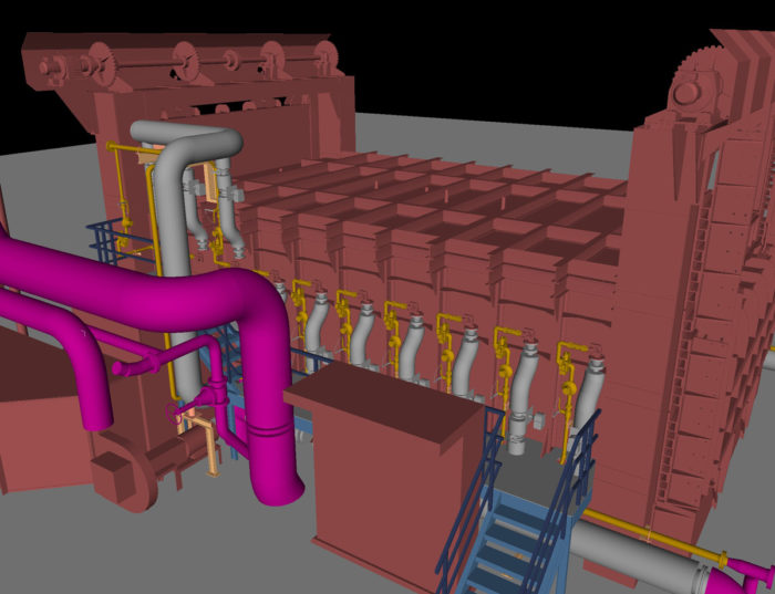 TB Schatz Engineering Ofen B7, Anwärmofen