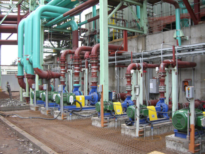 Water treatment plant, Brazil