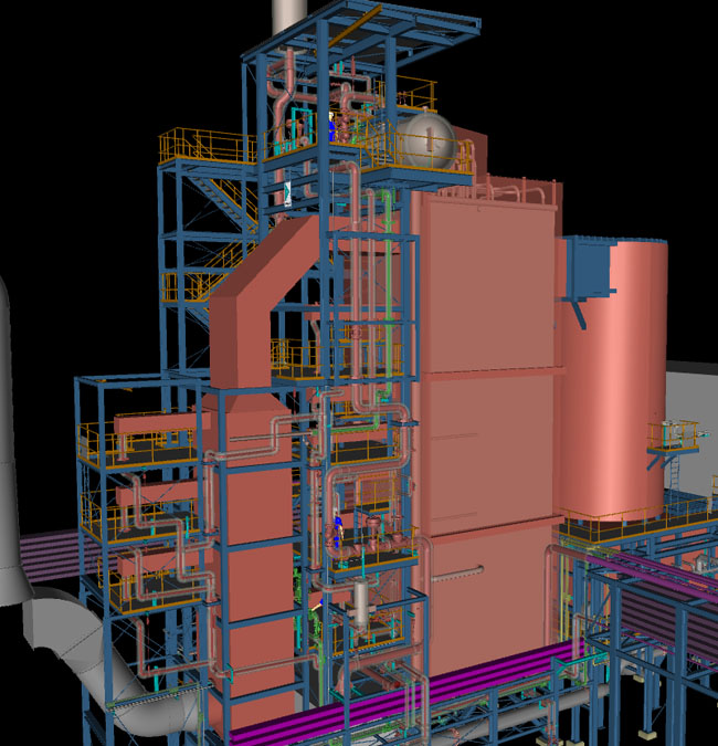 TB Schatz Engineering SAICA Verbrennungsanlage für Spuckstoffe, Großbritannien