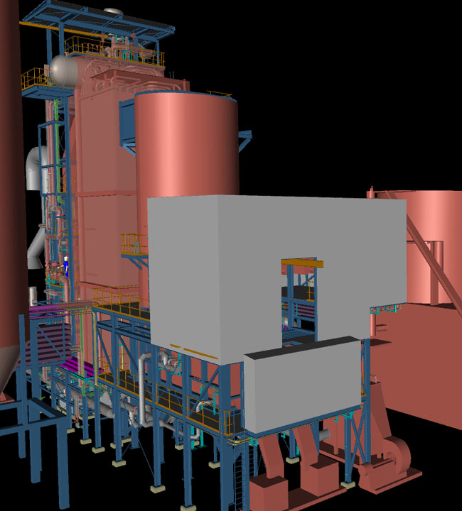 TB Schatz Engineering SAICA Verbrennungsanlage für Spuckstoffe, Großbritannien
