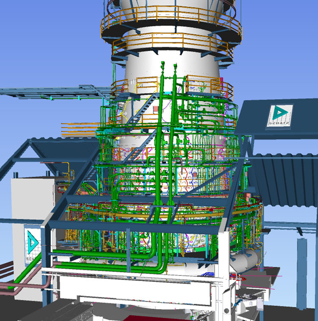 TB Schatz Engineering Hochofen 5+6, Voestalpine Linz, Österreich