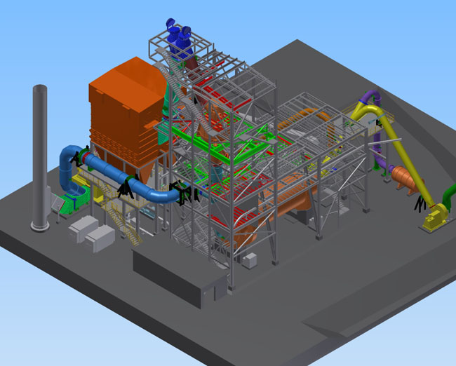 TB Schatz Engineering ASCARB Kohlemahlanlage, Ägypten